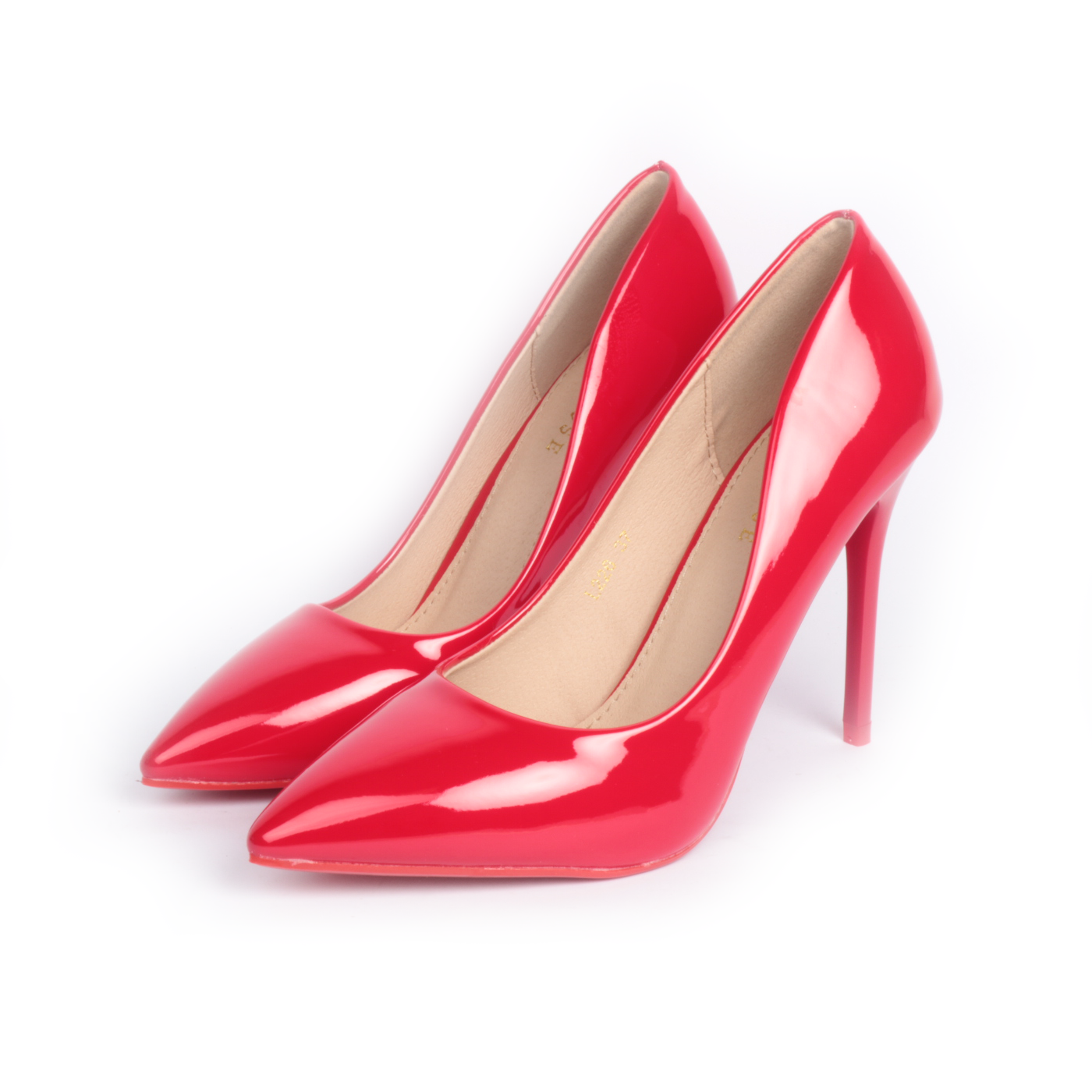 Damerose - Decolté a punta in vernice con tacco a stiletto 10 cm - Rosso -  MitShopping - Abbigliamento e scarpe